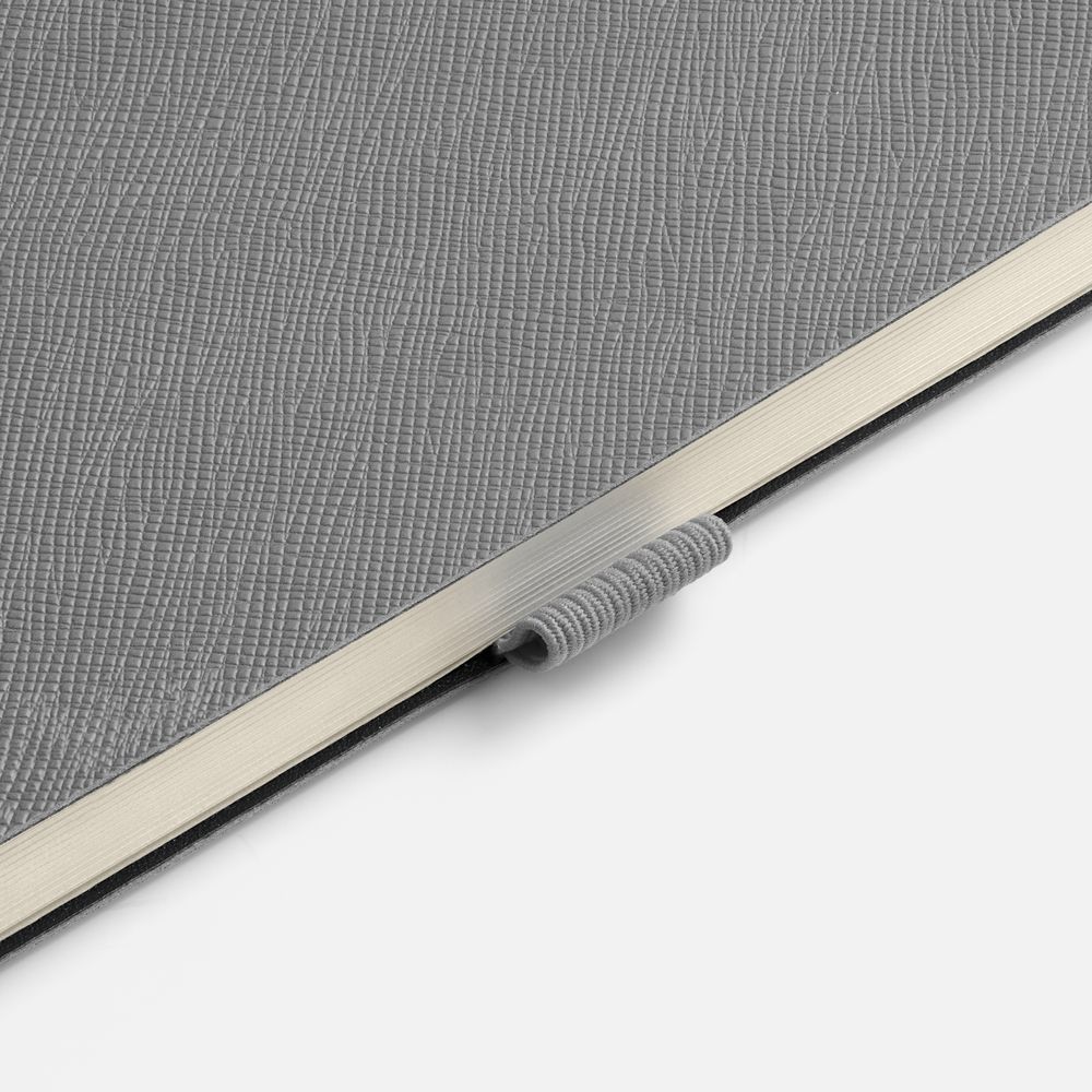 Ежедневник Lungo, недатированный, серый-3