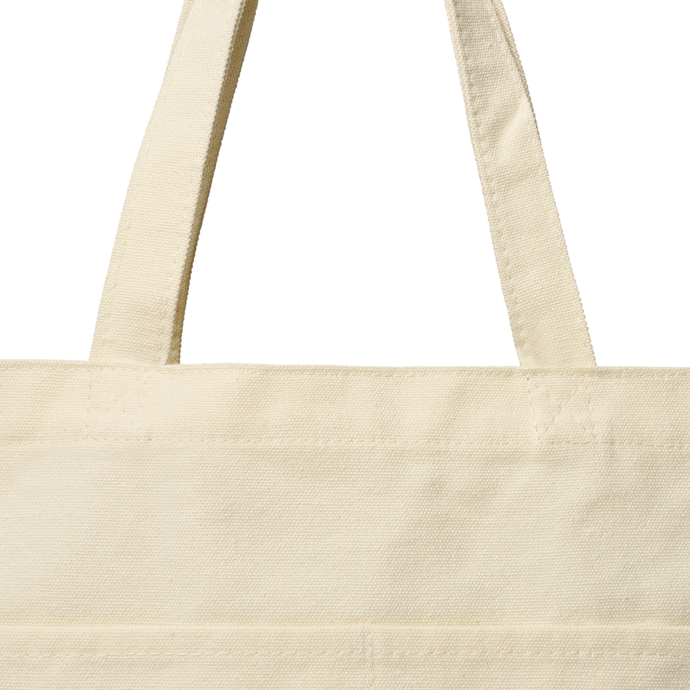 Сумка для покупок JETTA с карманами 325 г/м², Натуральный-4