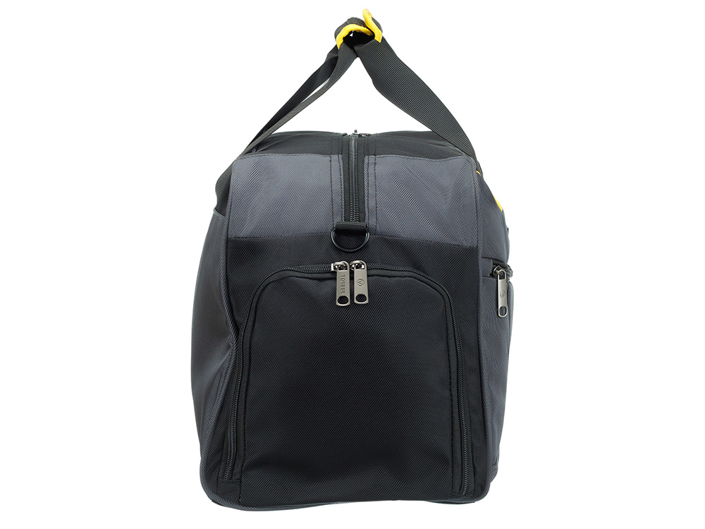 Сумка спортивная TORBER, серый, полиэстер, 48 х 24 х 30 см-6