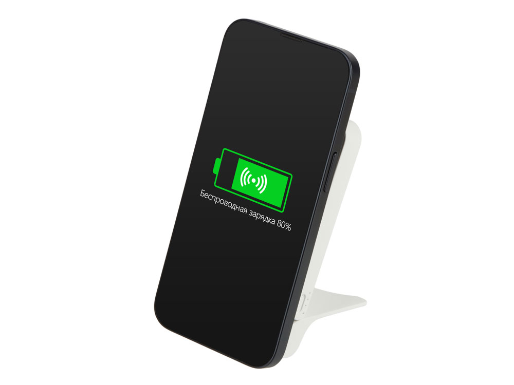 Внешний магнитный аккумулятор MagnIQ, белый, 5000 mAh-1