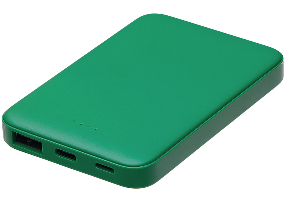 Внешний аккумулятор Simp, 5000 мАч, зеленый-2