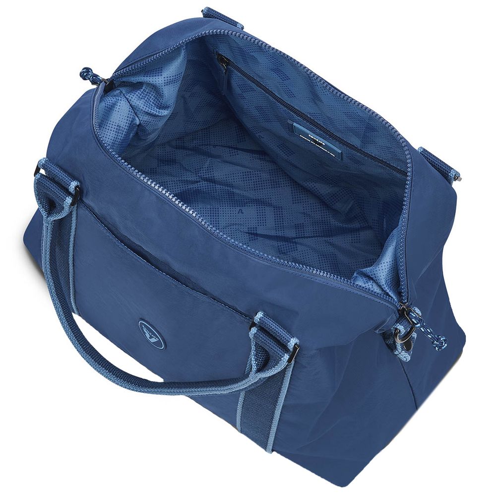 Сумка дорожная Rolling, синяя-2