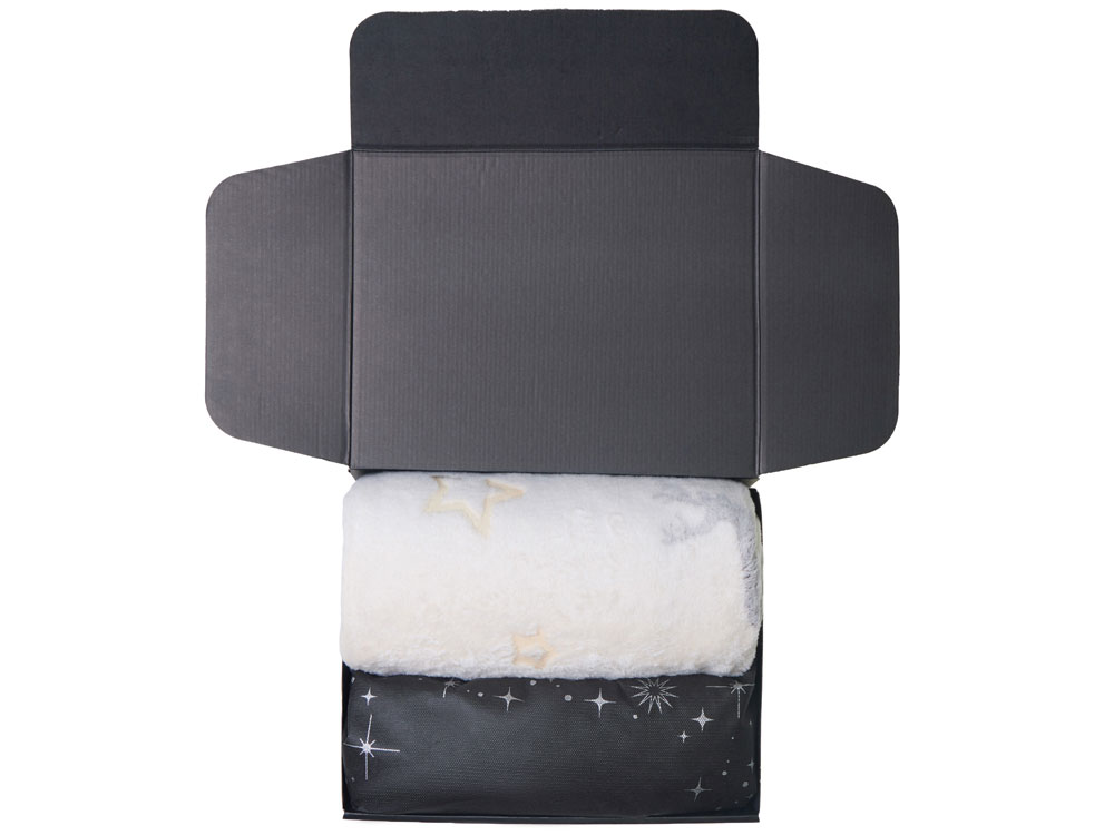 подарочный набор с пледом, кружкой и чаем-2