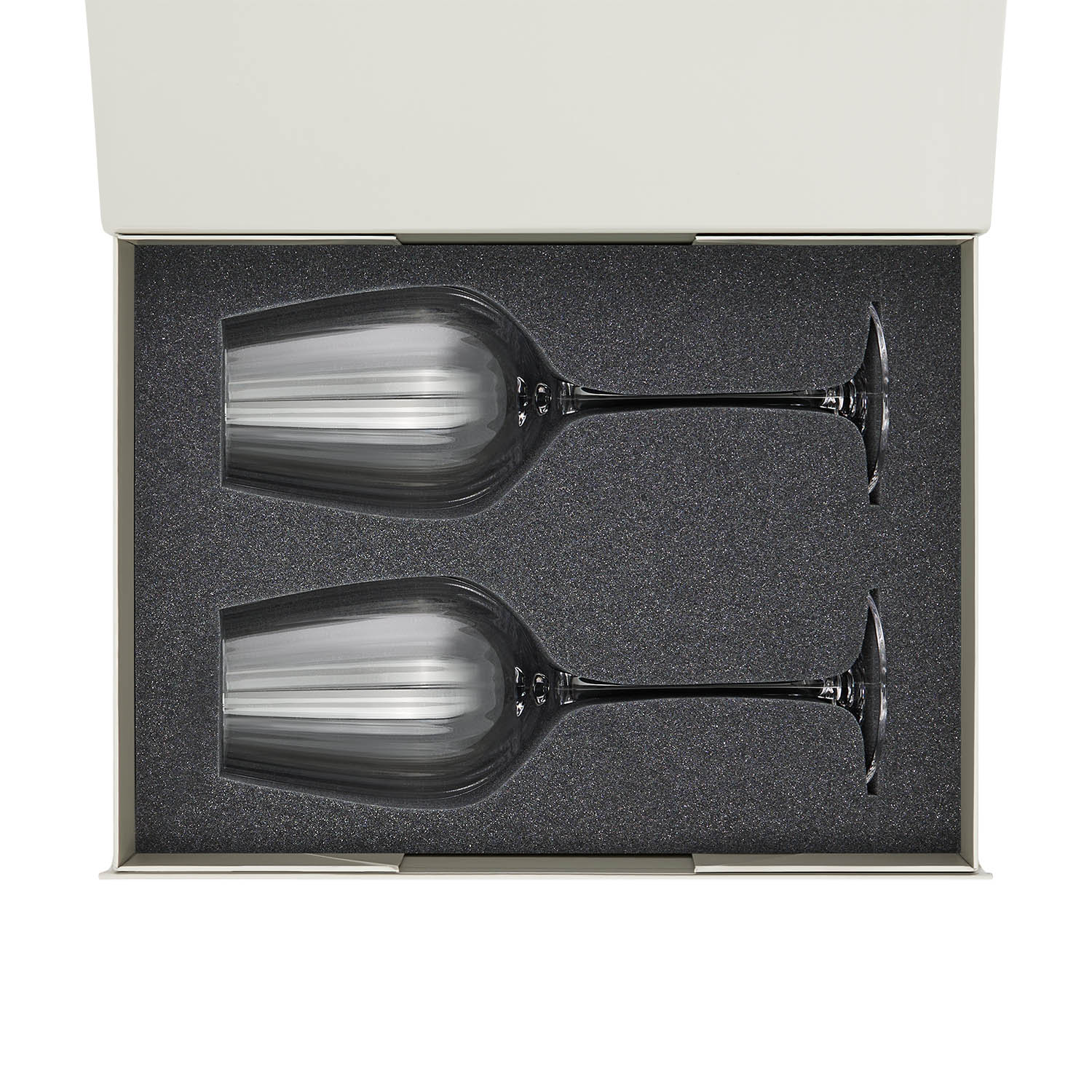 Ложемент под 2 бокала для вина (рифленое стекло) в среднюю коробку-трансформер (арт. 695721)-9