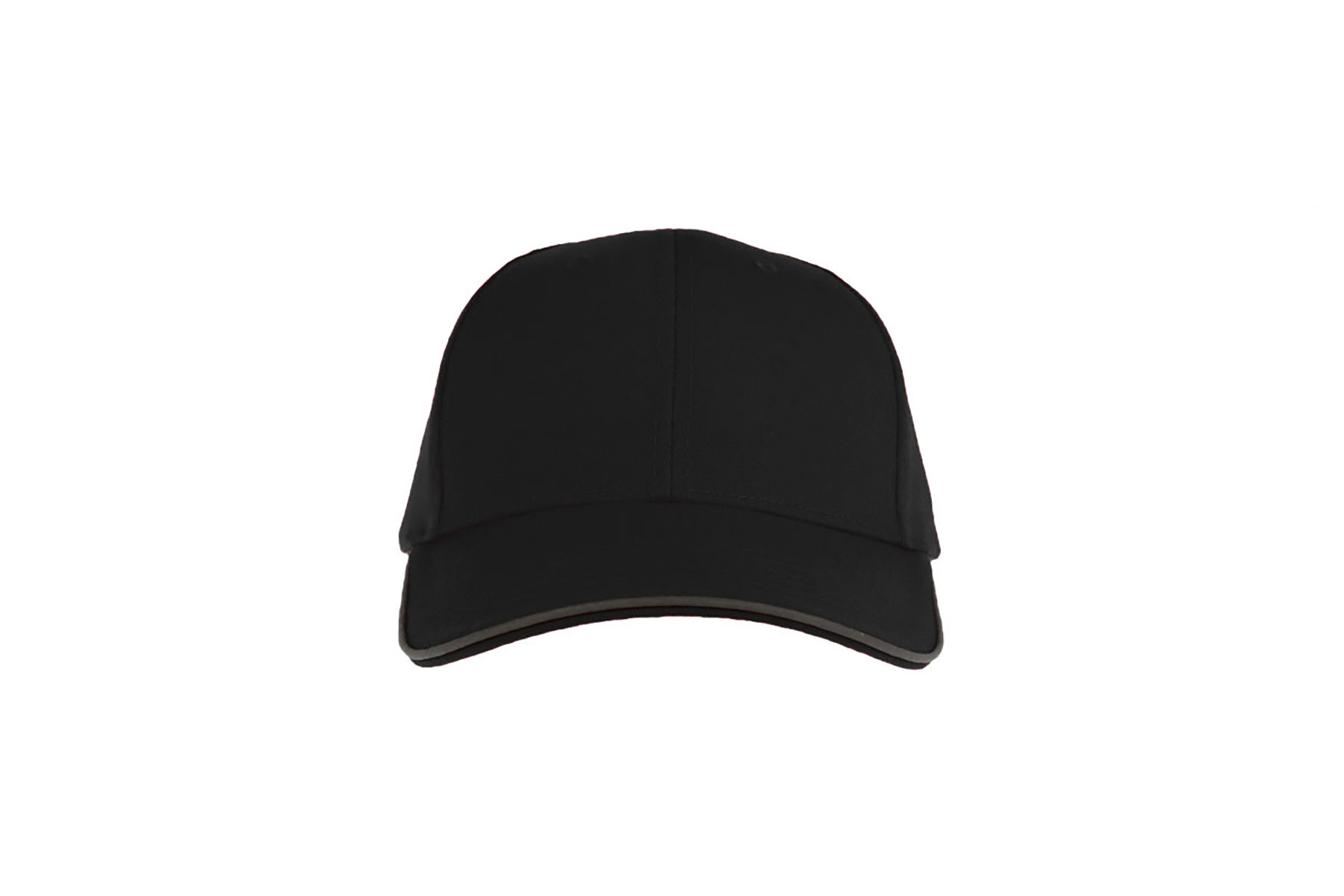 Бейсболка REFLECT со светоотражающими деталями, 6 клиньев,  металлическая застежка, черный-6