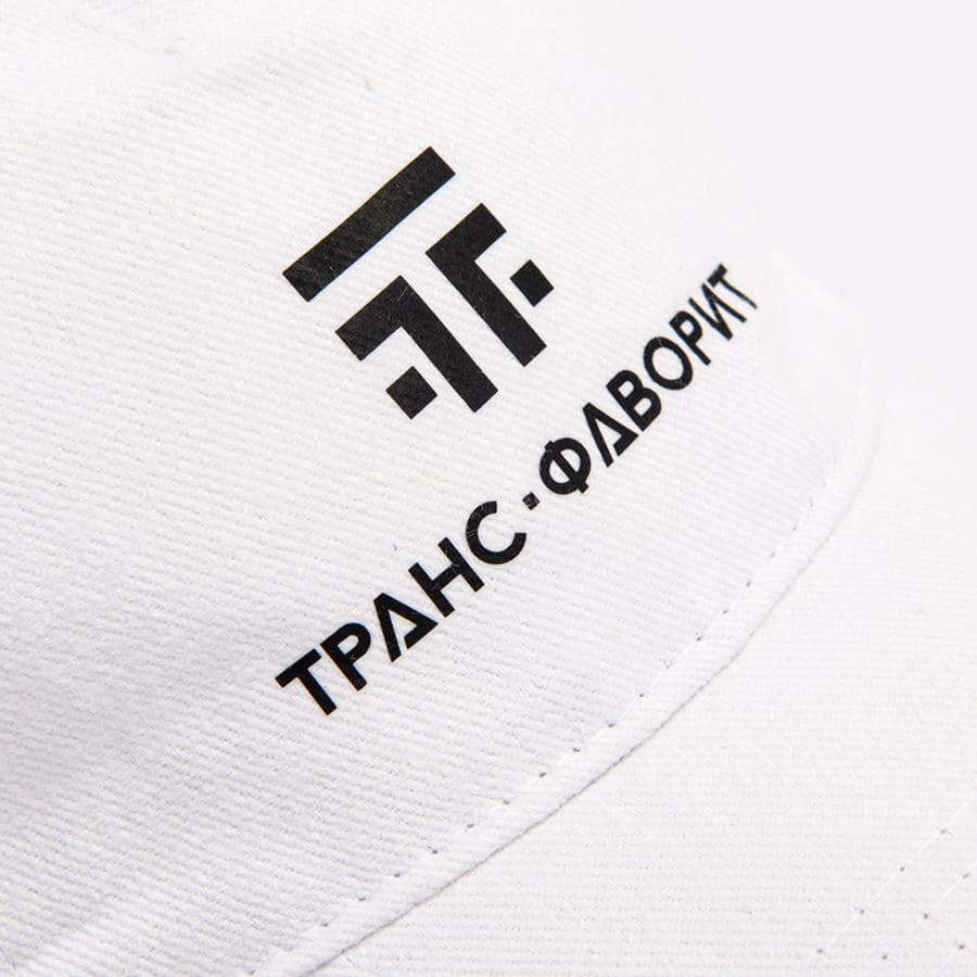 Бейсболка LONG BEACH, 5 клиньев, металлическая застежка, белый-4