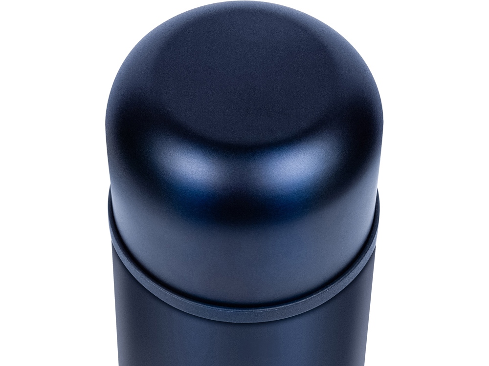 Термос Relaxika 101 (1 литр), темно-синий (без лого)-2