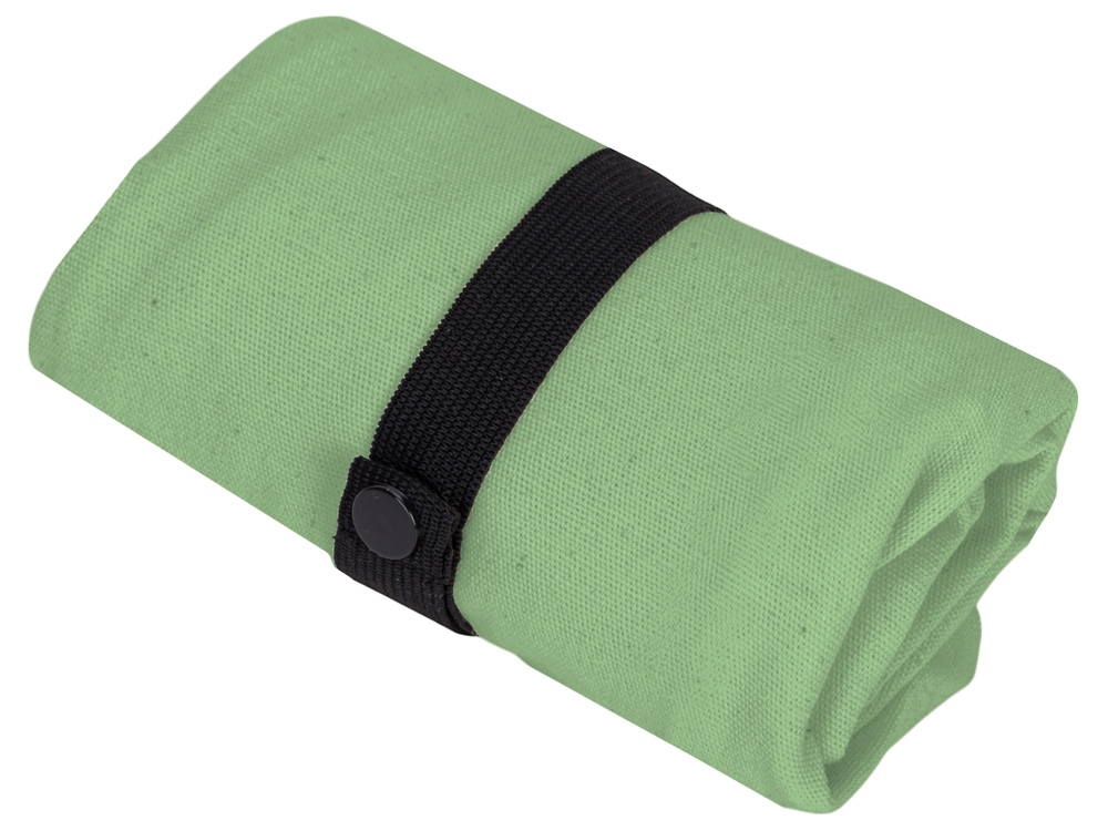 Сумка Fixy из переработанного хлопка с фиксирующей эластичной лентой, зеленое яблоко-9