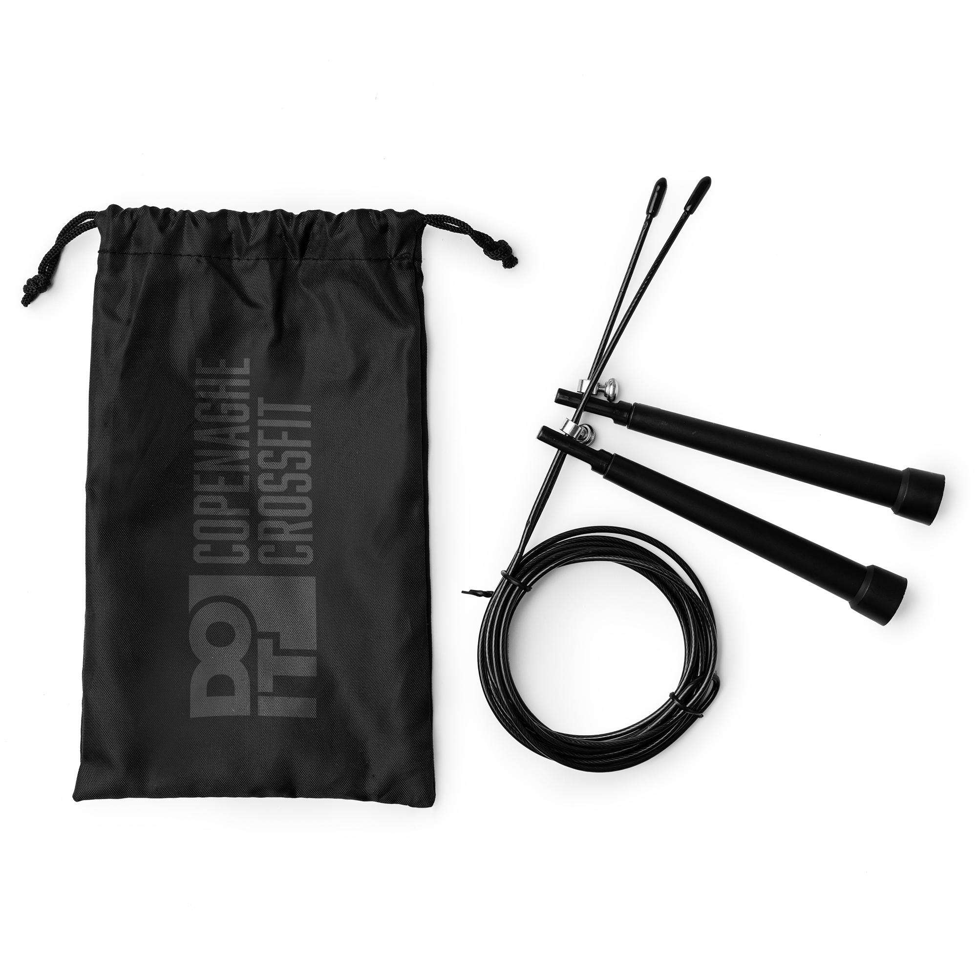 Скакалка ROCKY, Черный-3