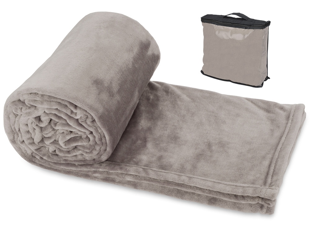 Плед Тедди, бежевый-0