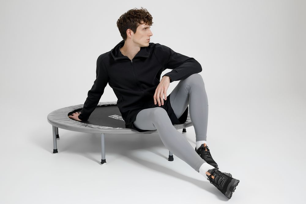 Куртка с капюшоном унисекс Begi, черная-7