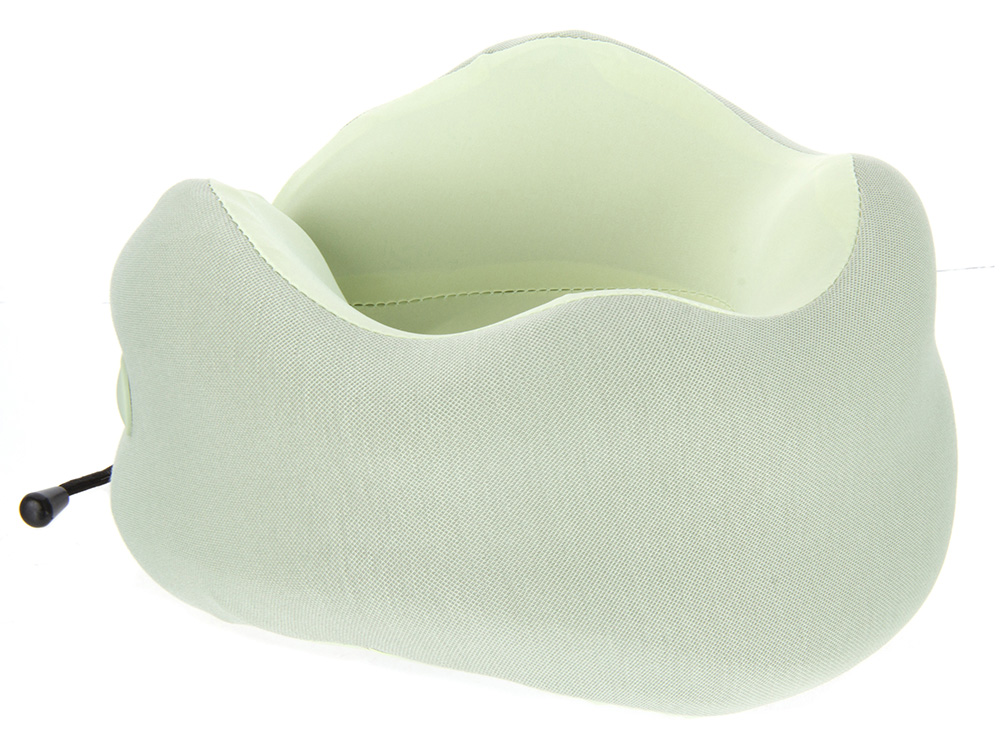Подушка для путешествий с эффектом памяти Memo Pillow PRO M/L Cuban Green-2