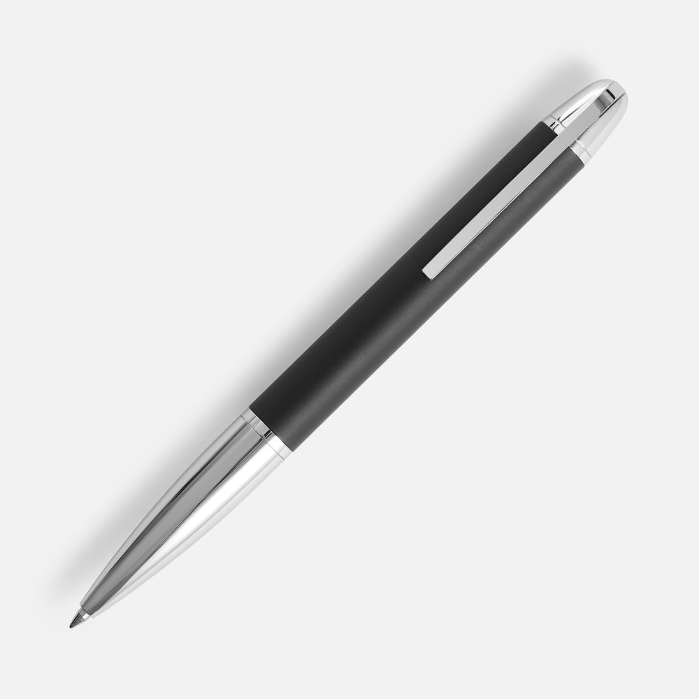 Ручка шариковая Arc Soft Touch, черная-1