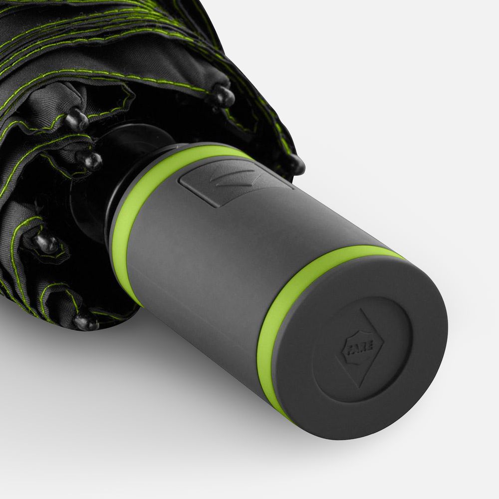 Зонт складной AOC Mini с цветными спицами, зеленое яблоко-8