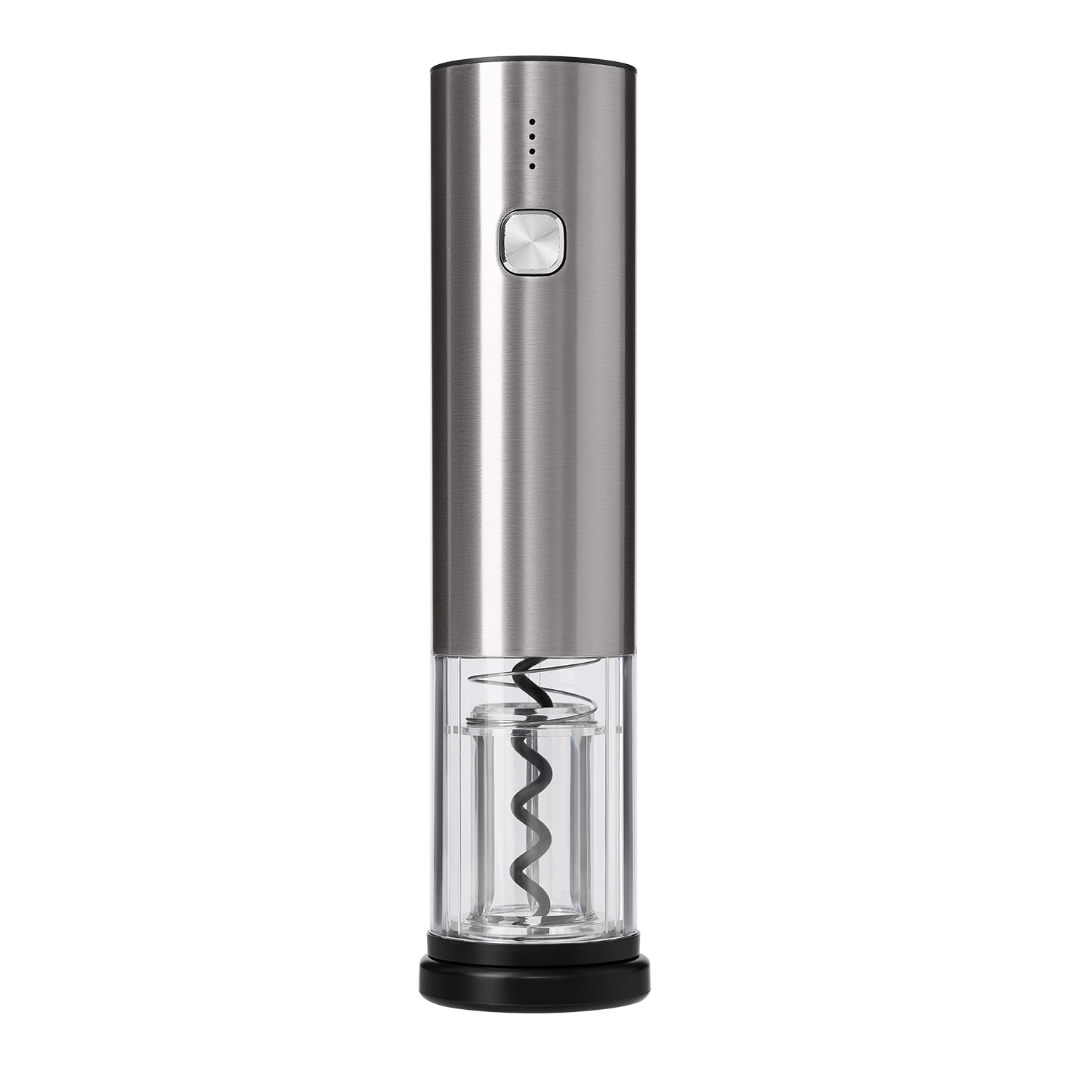 Набор для вина с электрическим штопором Vintaro, серебряный-1