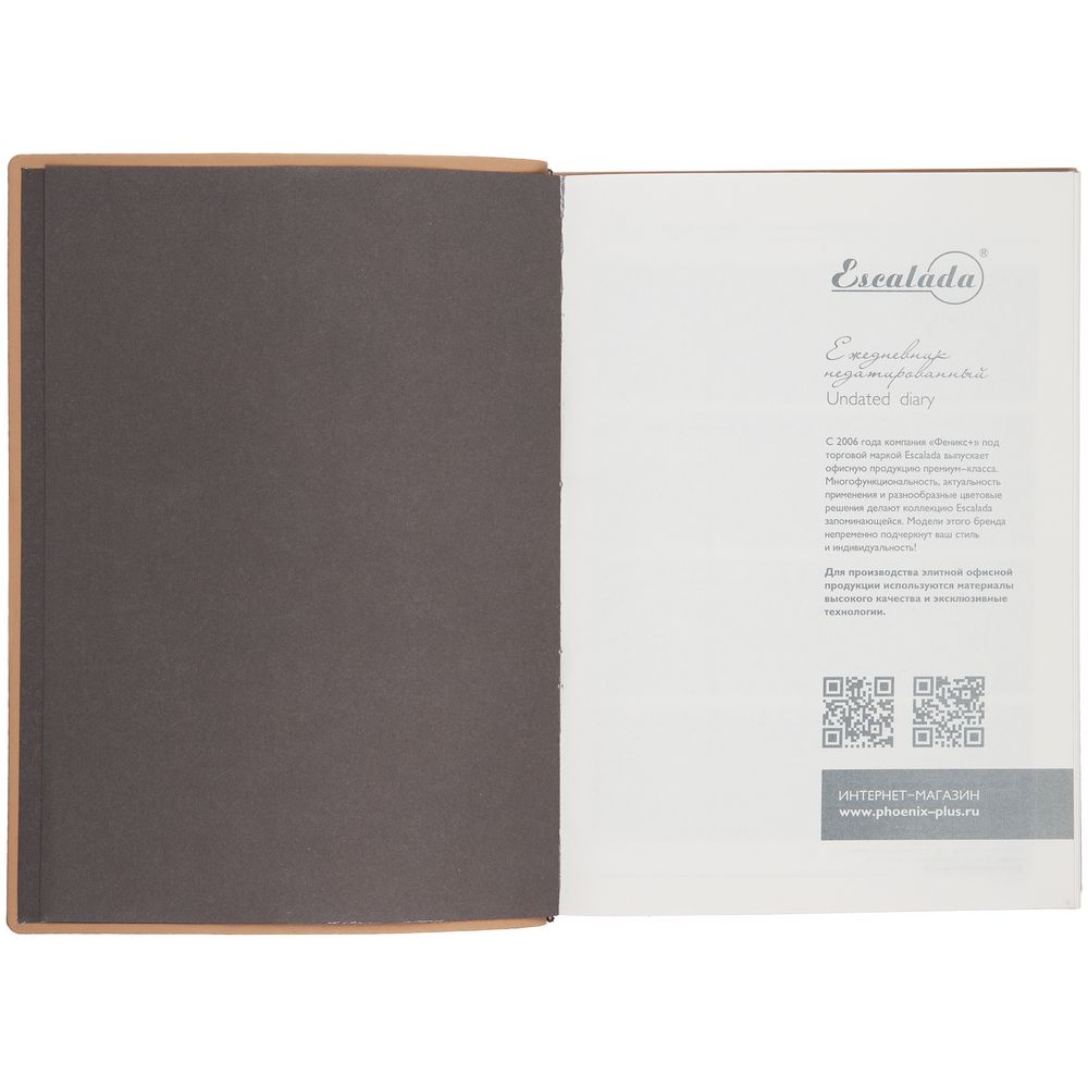 Ежедневник Anaconda, недатированный, серебристый-3