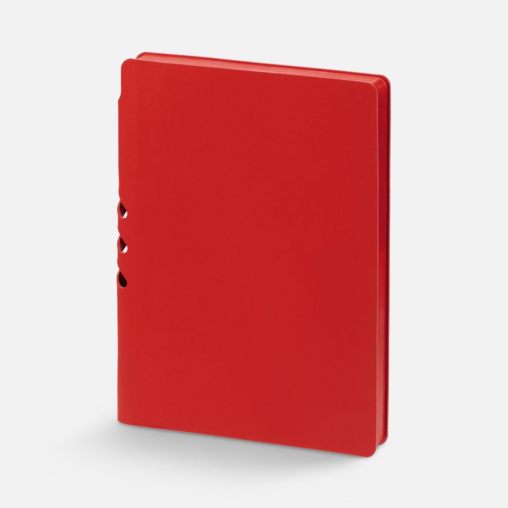 Ежедневник Flexpen Shall, недатированный, красный-2