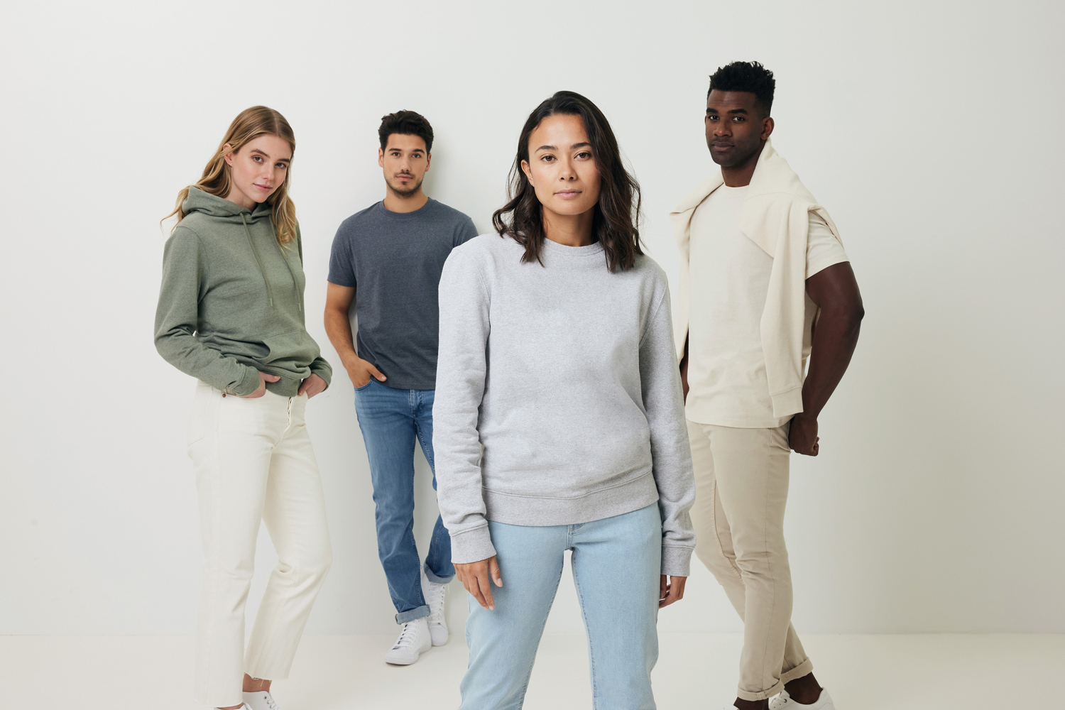 Худи Iqoniq Torres из переработанного неокрашенного хлопка, унисекс, 340 г/м²-44