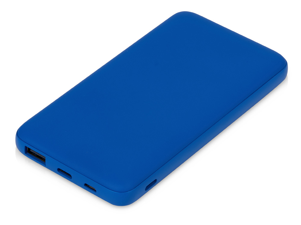 Подарочный набор с бутылкой для воды и повербанком С2, 10000 mAh, синий-3