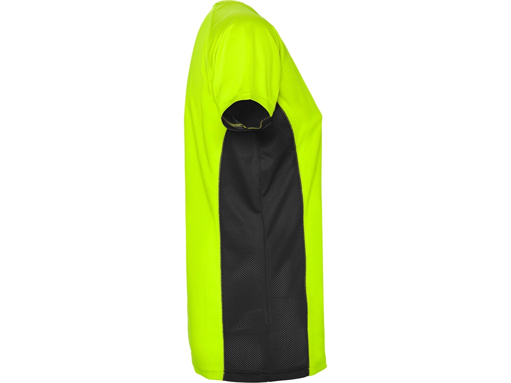 Футболка Shanghai женская, неоновый зеленый/черный-3