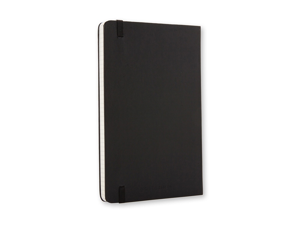 Записная книжка Moleskine Classic (в клетку) в твердой обложке, Large (13х21см), черный-5
