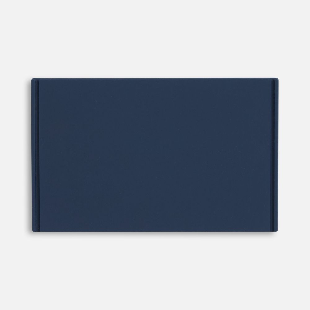 Лейбл из ПВХ Dzeta, XL, темно-синий-0