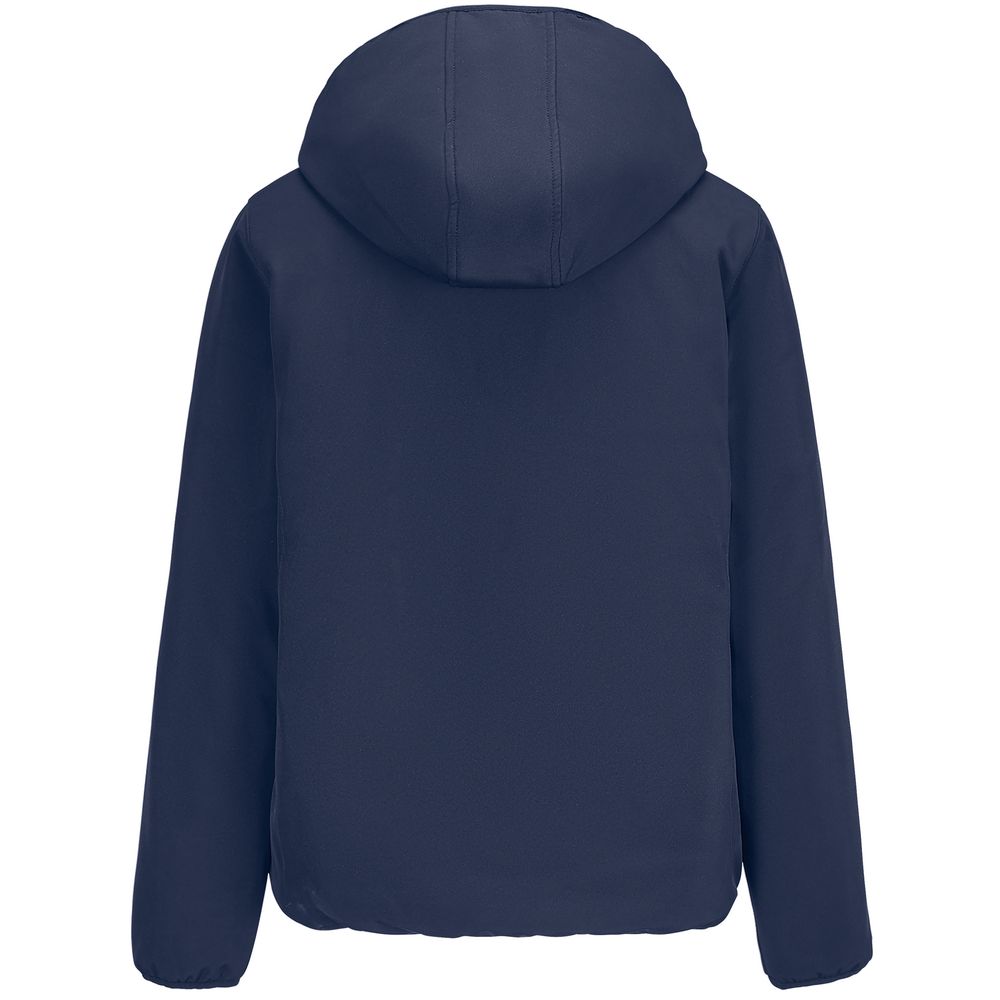 Куртка софтшелл с капюшоном женская Falcon Women, синяя-2