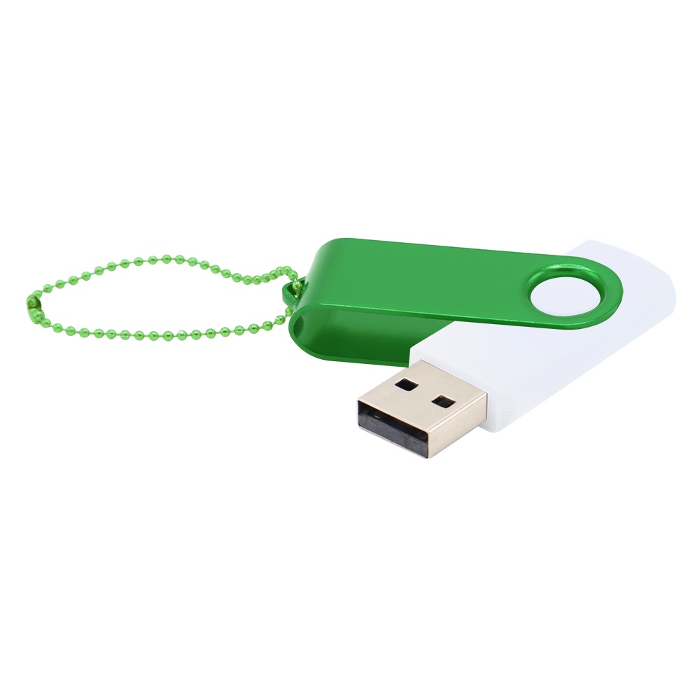 Флешка Designer To Go 2.0 USB 16Gb, Белый/зелёный-0