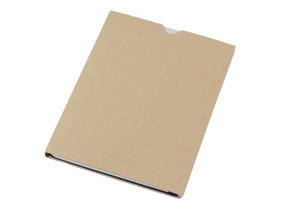 Блокнот А5 Notepeno Max, 96 листов 80 гр/м2 белой FSC бумаги, бежевый-10