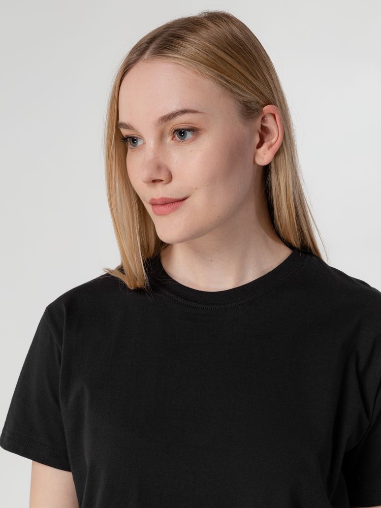 Футболка унисекс T-Bolka 160, черная-5