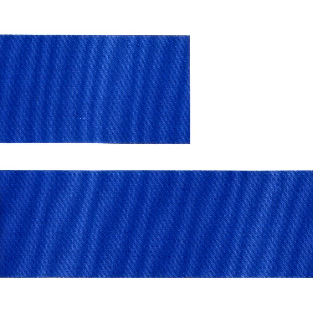 Лента сатиновая Satin 35 XXL, синяя, 210 см-1