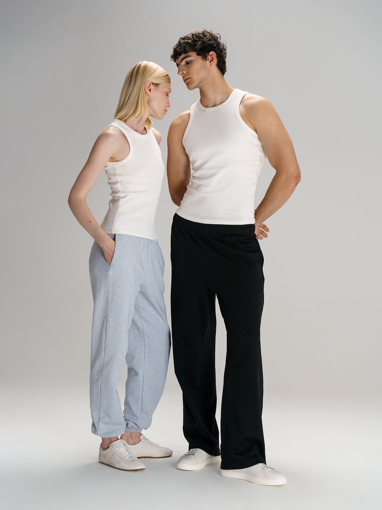 Майка унисекс Neofit, молочно-белая-4