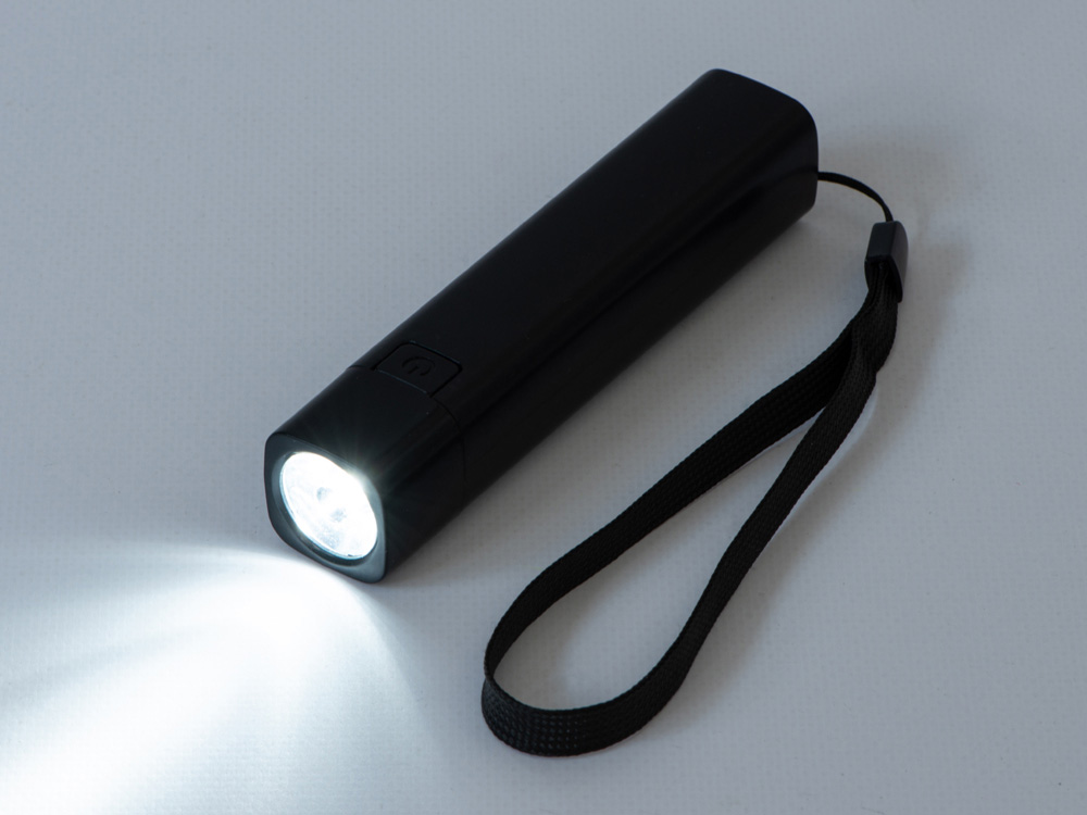 Светодиодный фонарь Wink, черный-3