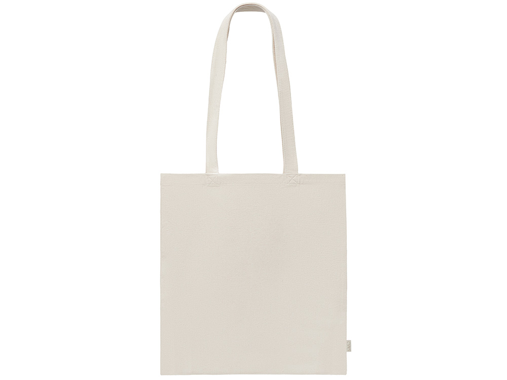 Шоппер Basio из переработанного хлопка 280 г, натуральный-2
