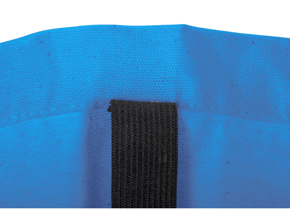 Сумка Fixy из переработанного хлопка с фиксирующей эластичной лентой, синий-6