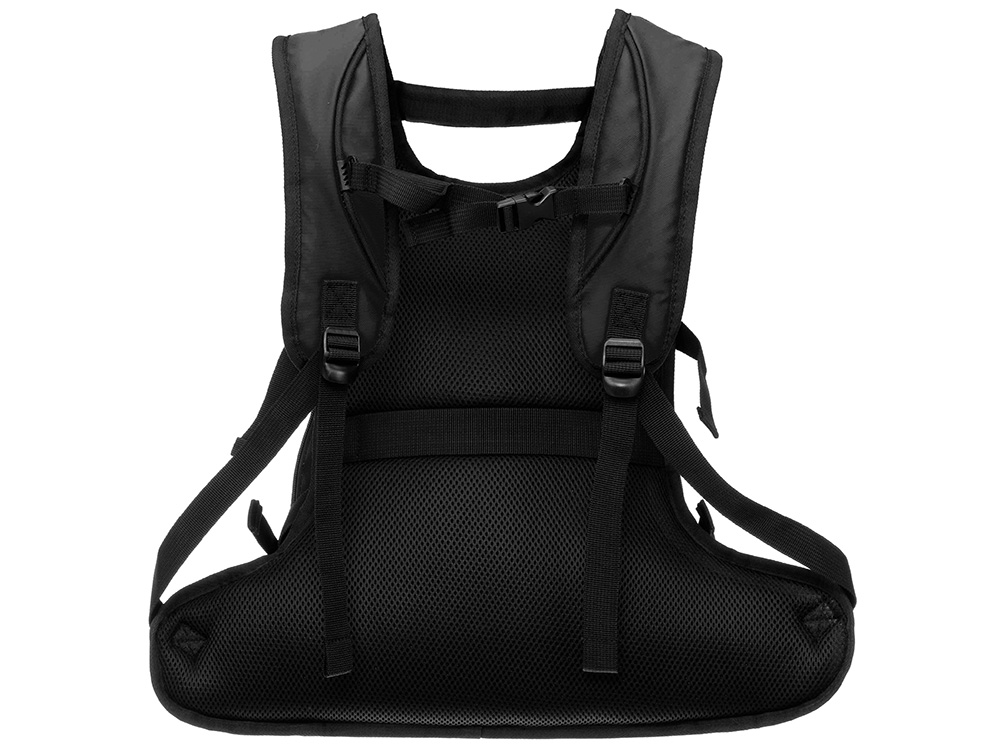 Рюкзак TORBER РИТМ, черный, полиэстер 900D с PU покрытием, 45 х 32 х 20 см-3