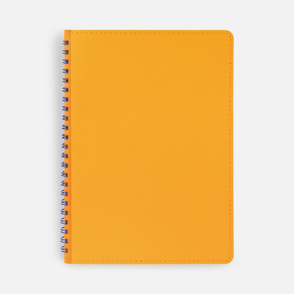 Ежедневник Spring Shall, недатированный, желтый-2