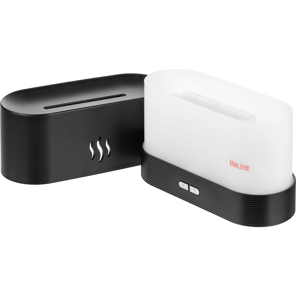 Увлажнитель-ароматизатор с имитацией пламени Fuego ver.2, черный-2