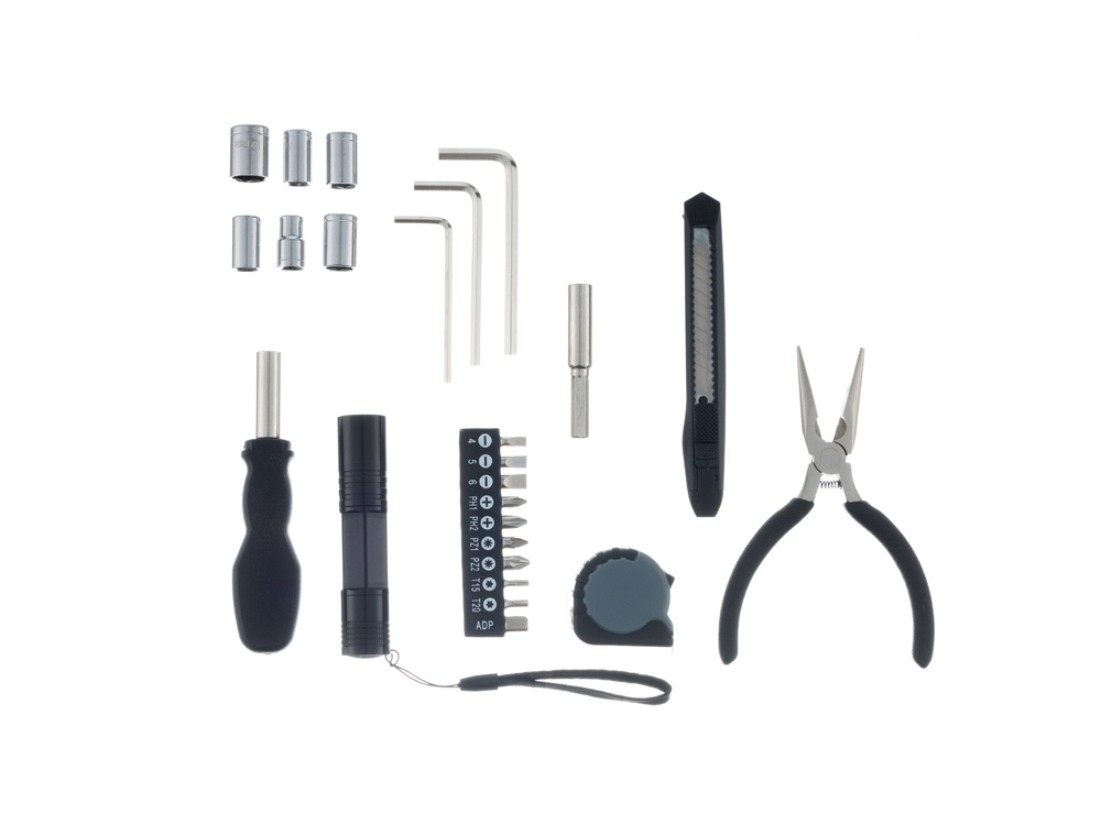 Набор инструментов Stinger, 25 инструментов, в нейлоновом чехле, 172х125х42 мм, чёрный-2