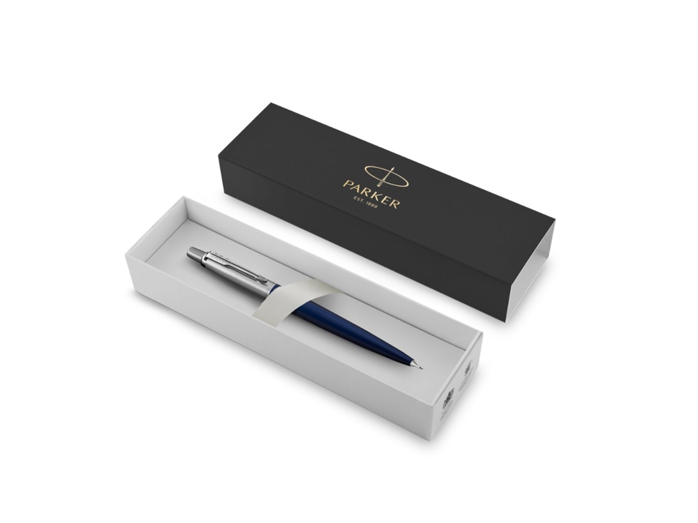 Карандаш механический Parker Jotter Royal Blue Chrome CT в подарочной упаковке-2