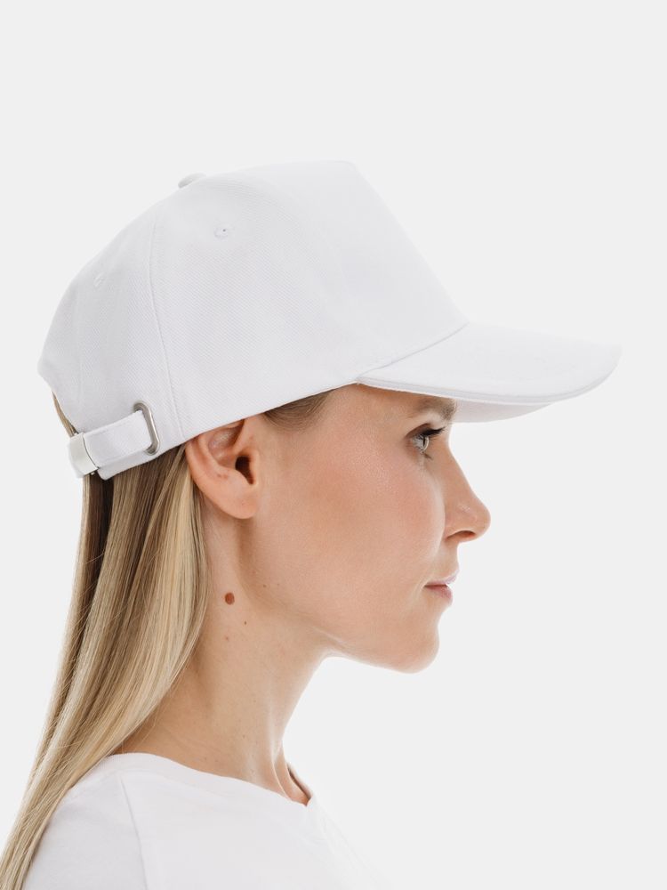Бейсболка Classic 2.0, белая-3