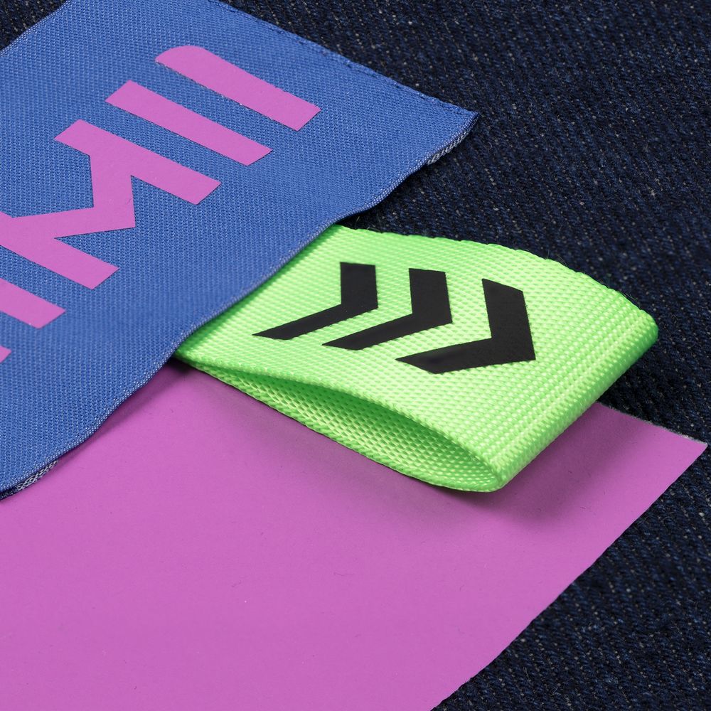 Стропа текстильная Fune 25 S, зеленый неон, 10 см-5