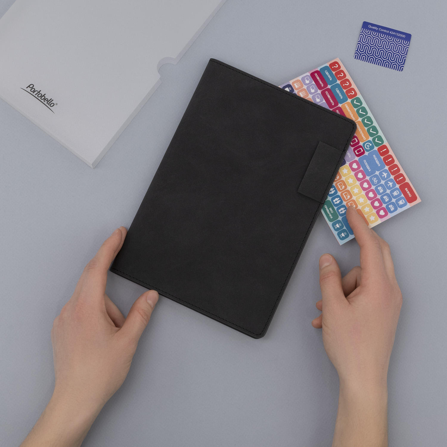 Ежедневник Теоло (Teolo) недатированный, черный-15