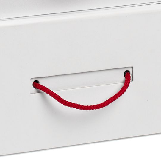 Круглый шнур Lasso S, красный, 50 см-2