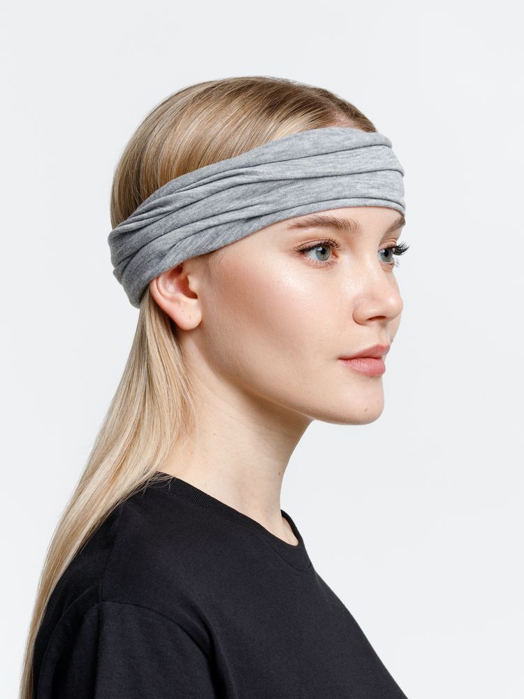 Многофункциональная бандана Dekko, серый меланж-4