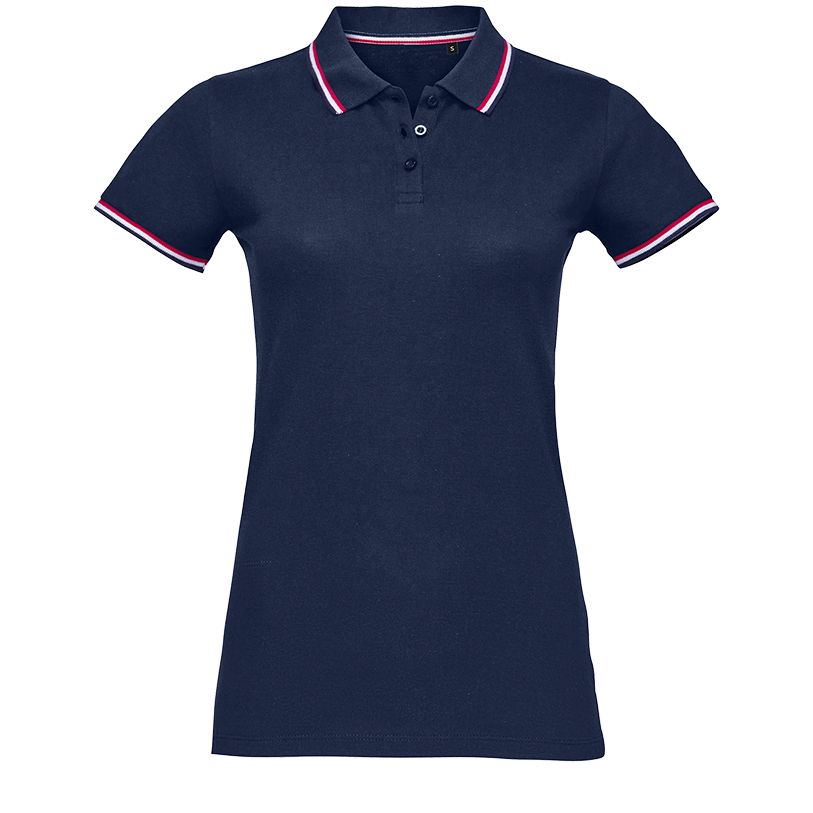 Рубашка поло женская Prestige Women, темно-синяя-0