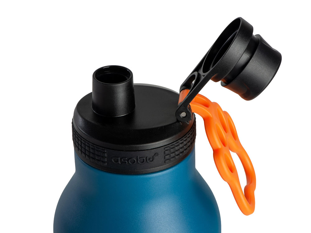 Вакуумный термос Buddy 3-в-1 со съемными мисками для питомцев, 1000 мл, синий-3