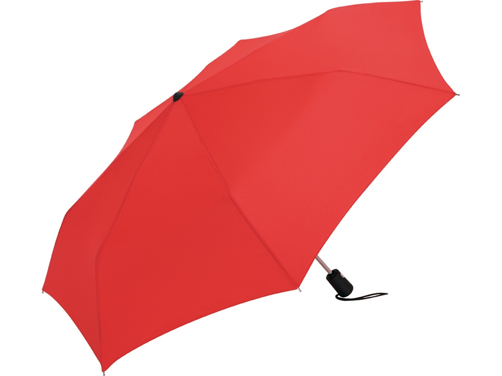 Зонт складной 5470 Trimagic полуавтомат, красный-0