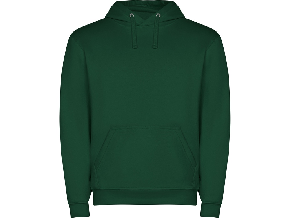 Толстовка с капюшоном Capucha мужская, бутылочный зеленый-0