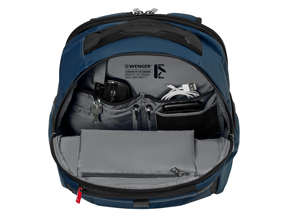 Рюкзак WENGER XE Professional 15.6, синий, переработанный ПЭТ/Полиэстер, 32х22х44 см, 23 л.-5